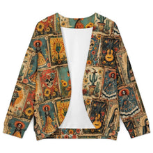 Load image into Gallery viewer, Dia de las Muertes Drop Shoulder Cardigan
