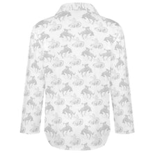 Load image into Gallery viewer, Baha Ranch Faded Rodeo Cowboy Western Button Up Blouse
