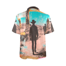Load image into Gallery viewer, Baha Ranch Retro Pop Western Desert Cowboy Polo Shirt
