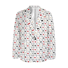 Load image into Gallery viewer, Vegas Blackjack Men&#39;s Western Blazer
