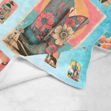 Load image into Gallery viewer, Baha Ranch Country Kickers Blanket 60x80 Ultra-Soft Micro Fleece Made in America
