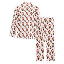 Load image into Gallery viewer, Highland Christmas Cow Men&#39;s Western Pajama Set
