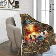 Load image into Gallery viewer, Camo Lab Ultra-Soft Micro Fleece Blanket 60" x 80" Made in America
