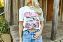 Load image into Gallery viewer, Daddy&#39;s on His Way Trump Graphic Tee

