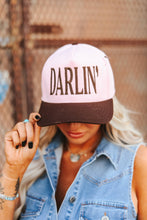Load image into Gallery viewer, Darlin&#39; Embroidered Trucker Hat
