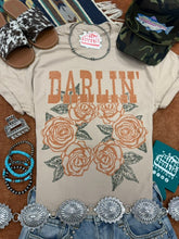 Load image into Gallery viewer, Darlin' Floral Graphic Tee
