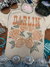 Load image into Gallery viewer, Darlin' Floral Graphic Tee
