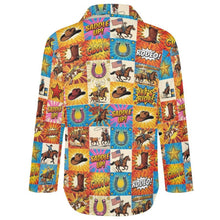 Load image into Gallery viewer, Baha Ranch The Comic Corral Western Rodeo Blouse
