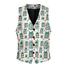 Load image into Gallery viewer, Christmas Presents Men's Western Vest
