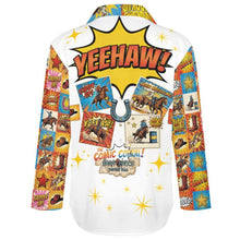 Load image into Gallery viewer, Baha Ranch The Comic Corral Western Rodeo Blouse
