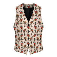 Load image into Gallery viewer, Santa's Sleigh Men's Western Vest
