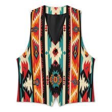 Load image into Gallery viewer, Baha Ranch Southwestern Aztec Men's Sleeveless Suit Vest
