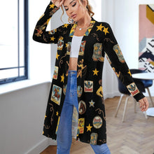 Load image into Gallery viewer, Vintage Cowgirl Collage Western Lightweight Cardigan
