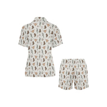 Load image into Gallery viewer, Howdy Highland Cow Women's Western Pajama Set
