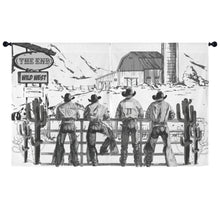 Load image into Gallery viewer, Cowboy Ranch Window Curtain 52&quot;x63&quot; Made in America
