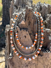 Load image into Gallery viewer, Desert Sunset Spiny Oyster Chain Choker
