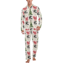 Load image into Gallery viewer, Praying Cowboy Christmas Men's Pajamas Set
