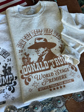 Load image into Gallery viewer, Donald Trump: The Premiere Graphic Sweatshirt
