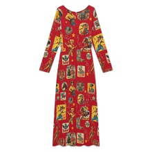 Load image into Gallery viewer, Vintage Cowgirl Collage Western Long Sleeve Jumpsuit
