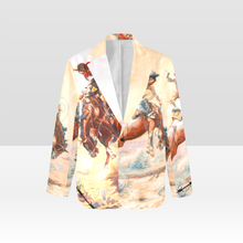 Load image into Gallery viewer, Yeehaw Cowboy Vintage Western Retro Blazer
