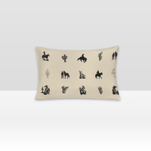 Load image into Gallery viewer, Baha Ranch Western Cowboy Cowgirl Pillowcase Made in America
