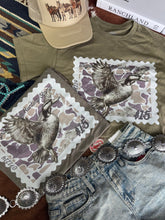 Load image into Gallery viewer, Duck Stamp Graphic Tee - Olive Green
