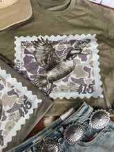 Load image into Gallery viewer, Duck Stamp Graphic Tee - Olive Green
