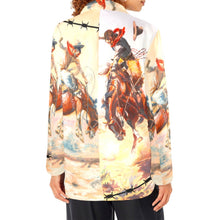 Load image into Gallery viewer, Yeehaw Cowboy Vintage Western Retro Blazer
