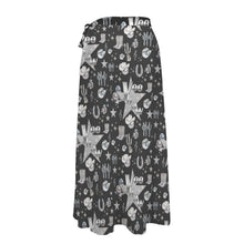 Load image into Gallery viewer, Baha Ranch Rhinestone Cowgirl Beach Swim Skirt Coverup
