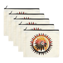 Load image into Gallery viewer, Native Sun Cosmetic Bag Pack of 5 Made in America
