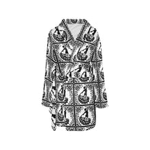 Load image into Gallery viewer, Colores de Mexico Flamenco Senorita Fleece Robe
