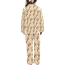 Load image into Gallery viewer, Longhorn Cactus Girls Western Pajama Set

