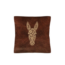 Load image into Gallery viewer, Baha Ranch Tooled Donkey Pillow Case Made in America
