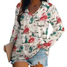 Load image into Gallery viewer, Baha Ranch Desert Rodeo Long Sleeve Top

