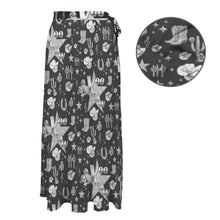 Load image into Gallery viewer, Baha Ranch Rhinestone Cowgirl Beach Swim Skirt Coverup
