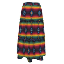 Load image into Gallery viewer, Colores De Mexico Serape Maxi Prairie Skirt
