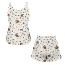 Load image into Gallery viewer, Baha Ranch Hereford Brands Tank Shorts Lounge Set Made in America

