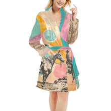 Load image into Gallery viewer, Baha Ranch Retro Pop Western Bath Robe
