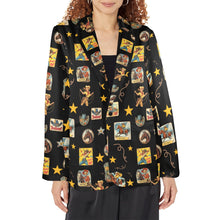 Load image into Gallery viewer, Vintage Cowgirl Collage Western Blazer
