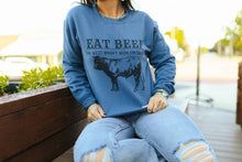 Load image into Gallery viewer, West Wasn&#39;t Won On Salad Graphic Sweatshirt
