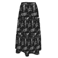 Load image into Gallery viewer, Ranch Life Western Tiered Prairie Maxi Skirt
