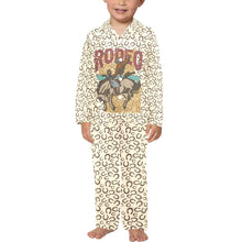 Load image into Gallery viewer, Vintage Rodeo Bronc Boy&#39;s Western Pajama Set
