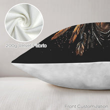 Load image into Gallery viewer, Baha Ranch Painted Native Velvety Soft Pillow Case Made in America
