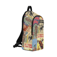 Load image into Gallery viewer, Vintage Rodeo Poster Backpack
