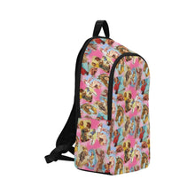 Load image into Gallery viewer, Vintage Cowgirl Collage Backpack
