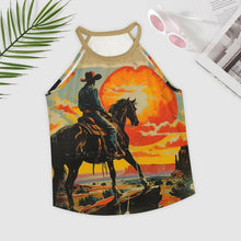 Load image into Gallery viewer, Baha Ranch Sunset Cowboy Tank Top
