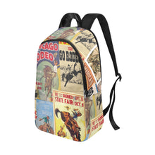 Load image into Gallery viewer, Vintage Rodeo Poster Backpack
