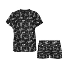 Load image into Gallery viewer, Ranch Life Women&#39;s Western Top and Short Pajama Set
