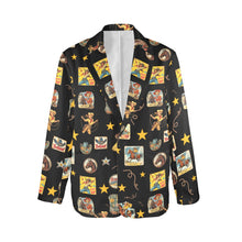 Load image into Gallery viewer, Vintage Cowgirl Collage Western Blazer
