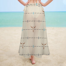Load image into Gallery viewer, Baha Ranch Barbed Wire Swim Beach Skirt Coverup
